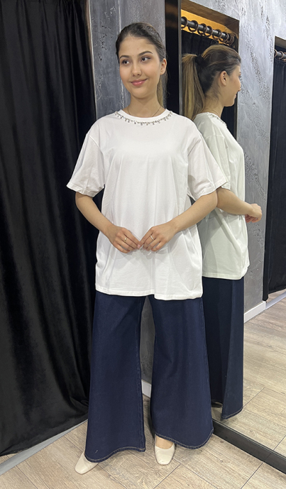 Bey's Design Tshirt EKRU - 1