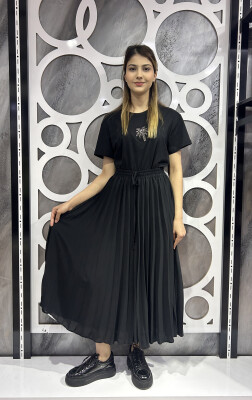 Cloche Anna Pantolon SİYAH 