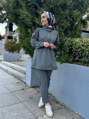 Cloche Beatrix Sweat GRİ 