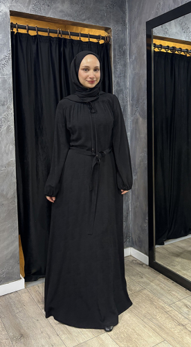 Cloche Jasmin Elbise SİYAH 