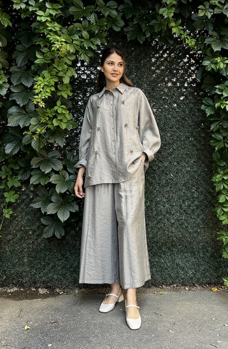 Cloche Osi Bol Pantolon GRİ - 3