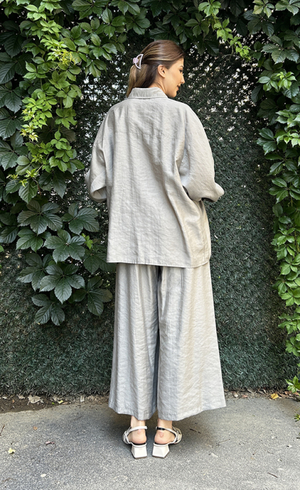 Cloche Osi Bol Pantolon GRİ - 5