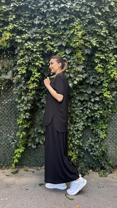 Cloche Tril Bol Pantolon SİYAH - 4