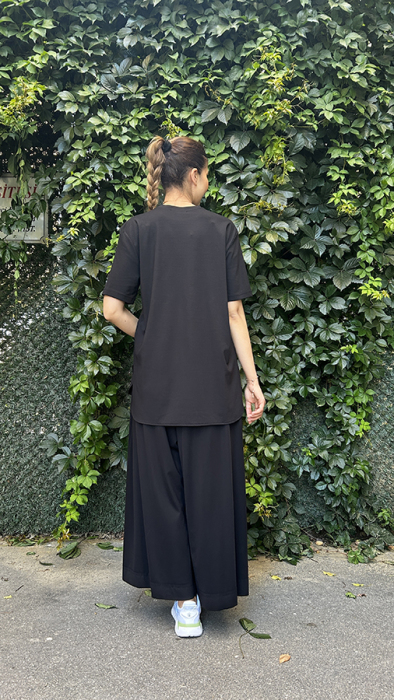 Cloche Tril Bol Pantolon SİYAH - 5