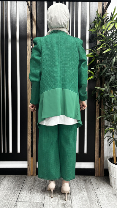 Hukka Tuwit Pantolon YEŞİL - 4