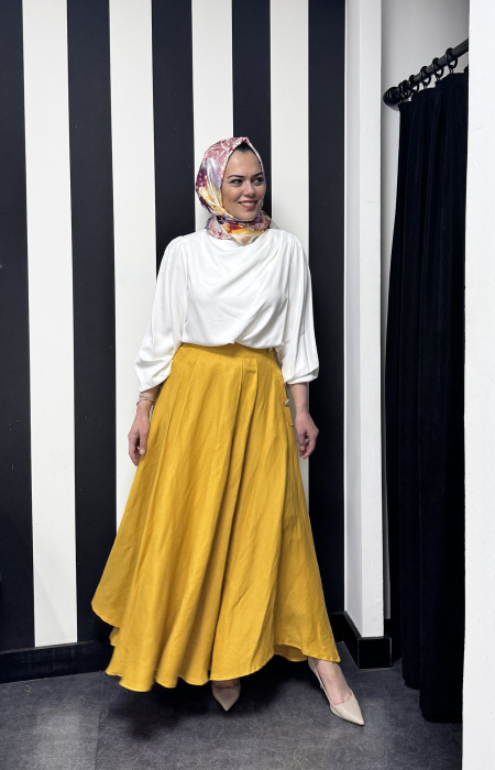 Hukka Vatkalı Tunik EKRU - 3