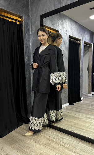 Jamila Sarah Cenan Takım SİYAH - 4