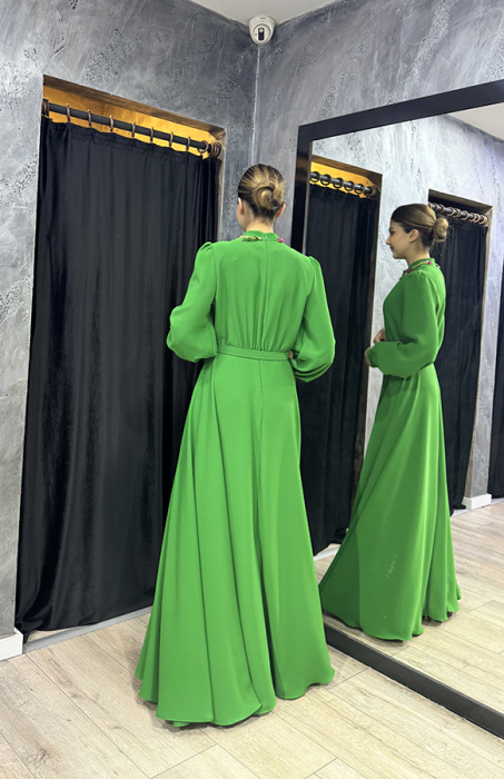 Jamila Sarah Dilan Elbise Çimen - 2