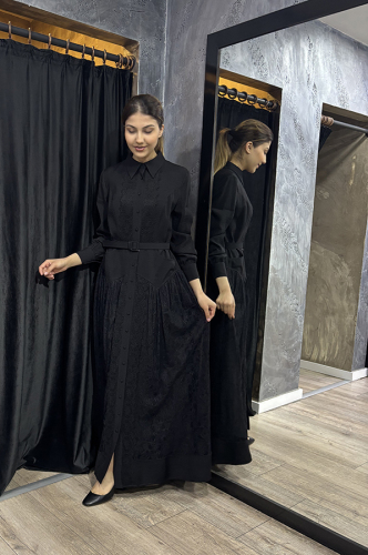 Jamila Sarah Meyra Elbise SİYAH - 1