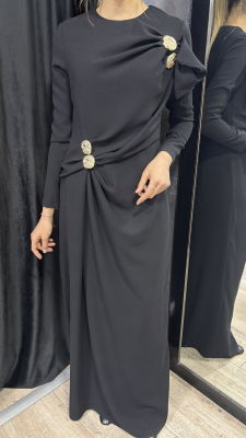 Jamila Sarah New Lal Elbise SİYAH - 2
