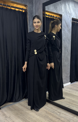 Jamila Sarah New Lal Elbise SİYAH - 3