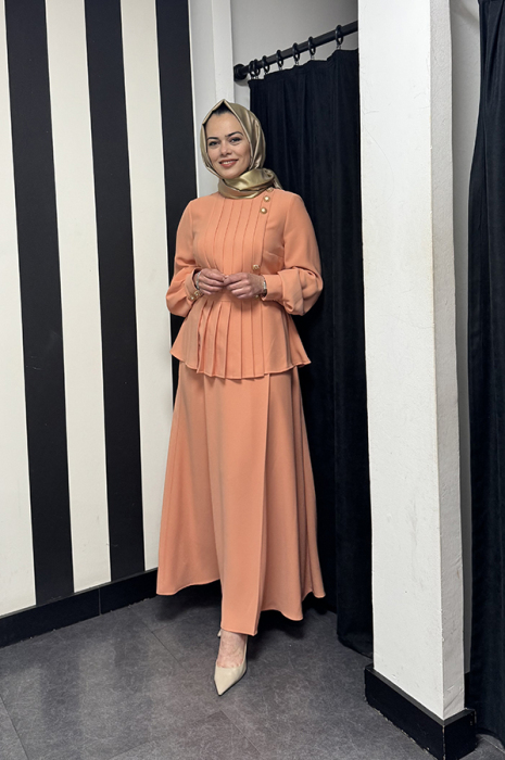Jamila Sarah Süher Takım Soğan Kabuğu - 4