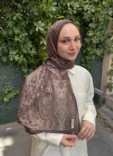 MerWish Etnic Şal KAHVERENGİ 