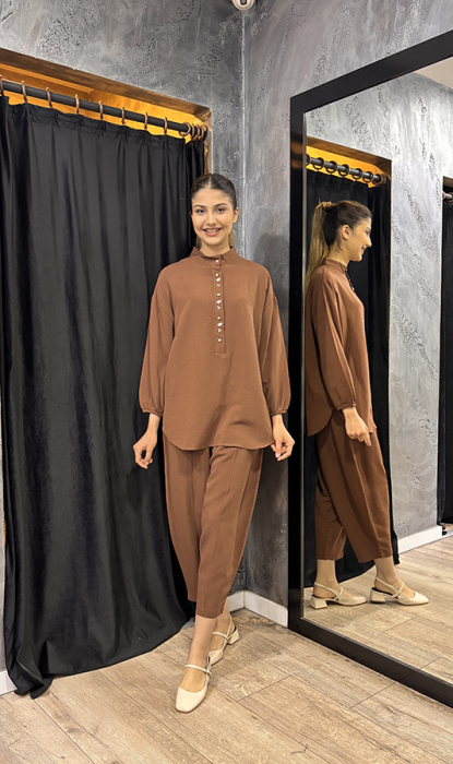 MerWish Meramit Takım KAHVERENGİ - 2