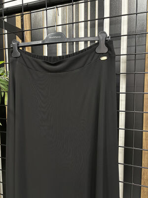 Miss Dalida Kumaş Etek BLACK - 2