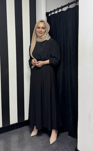 Miss Whence Cupra Tunik SİYAH 