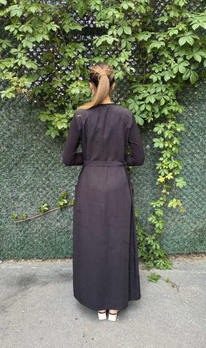 MissWhence Basic Elbise SİYAH - 4