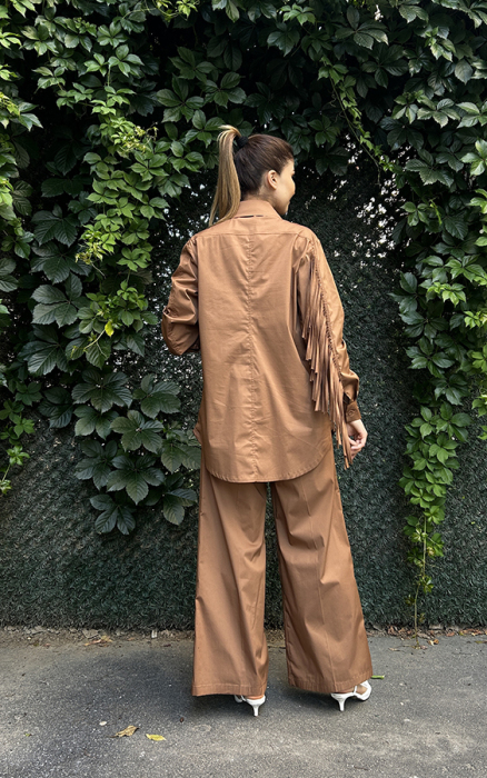 Qupra Önü Püsküllü Takım KAHVE - 4