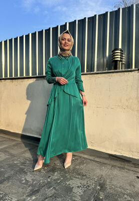 Senna Design Lumire Dress ZÜMRÜT - 5