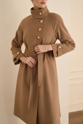 Senna Gabrielle Coat CAMEL - 4