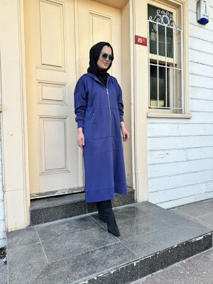 Senna Kalsedo Jacket GECE MAVİ - 3