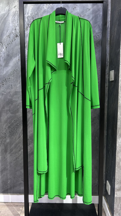 Tdee Karyoka Kaftan YEŞİL - 1