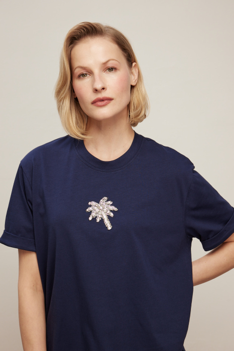 VeNöve Lola Tshirt LACİVERT - 1