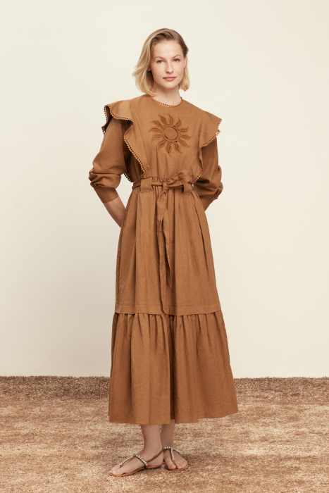 Venöve Ruby Elbise CAMEL - 1