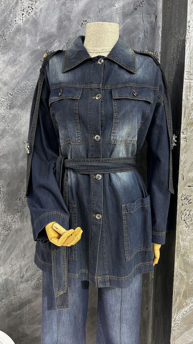 Yeşim Özcan Denim Ceket - 2