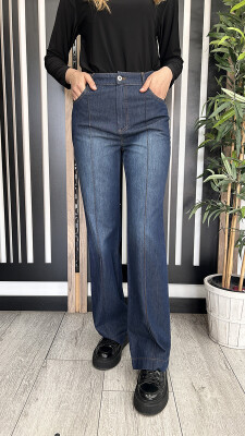 Yeşim Özcan Denim Pantolon LACİVERT - 2